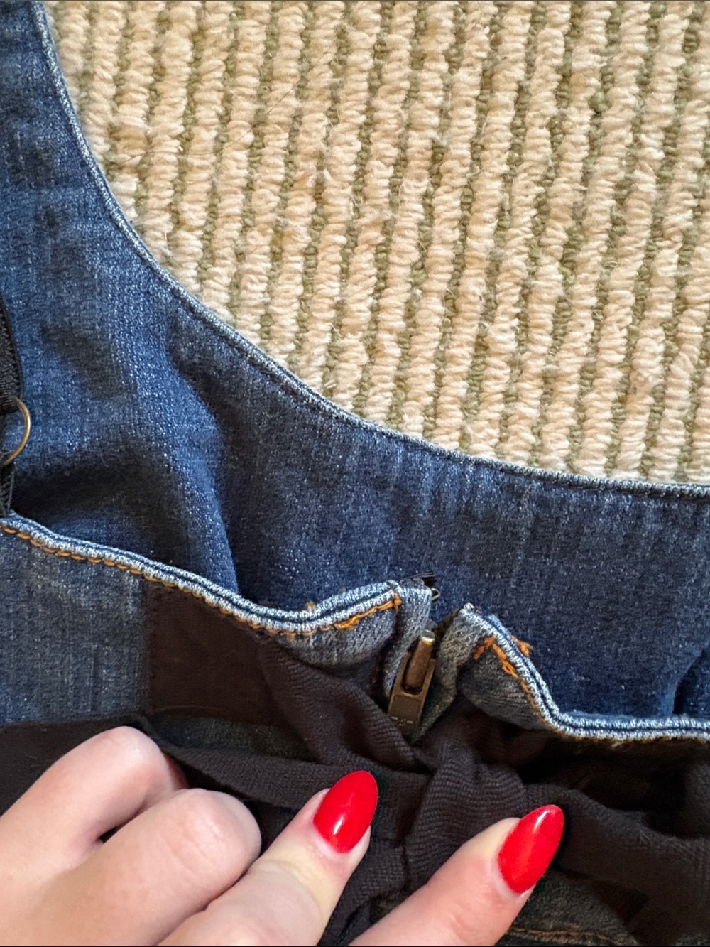 Anthropologie Denim Corset Tank Top - Picture 3 of 4